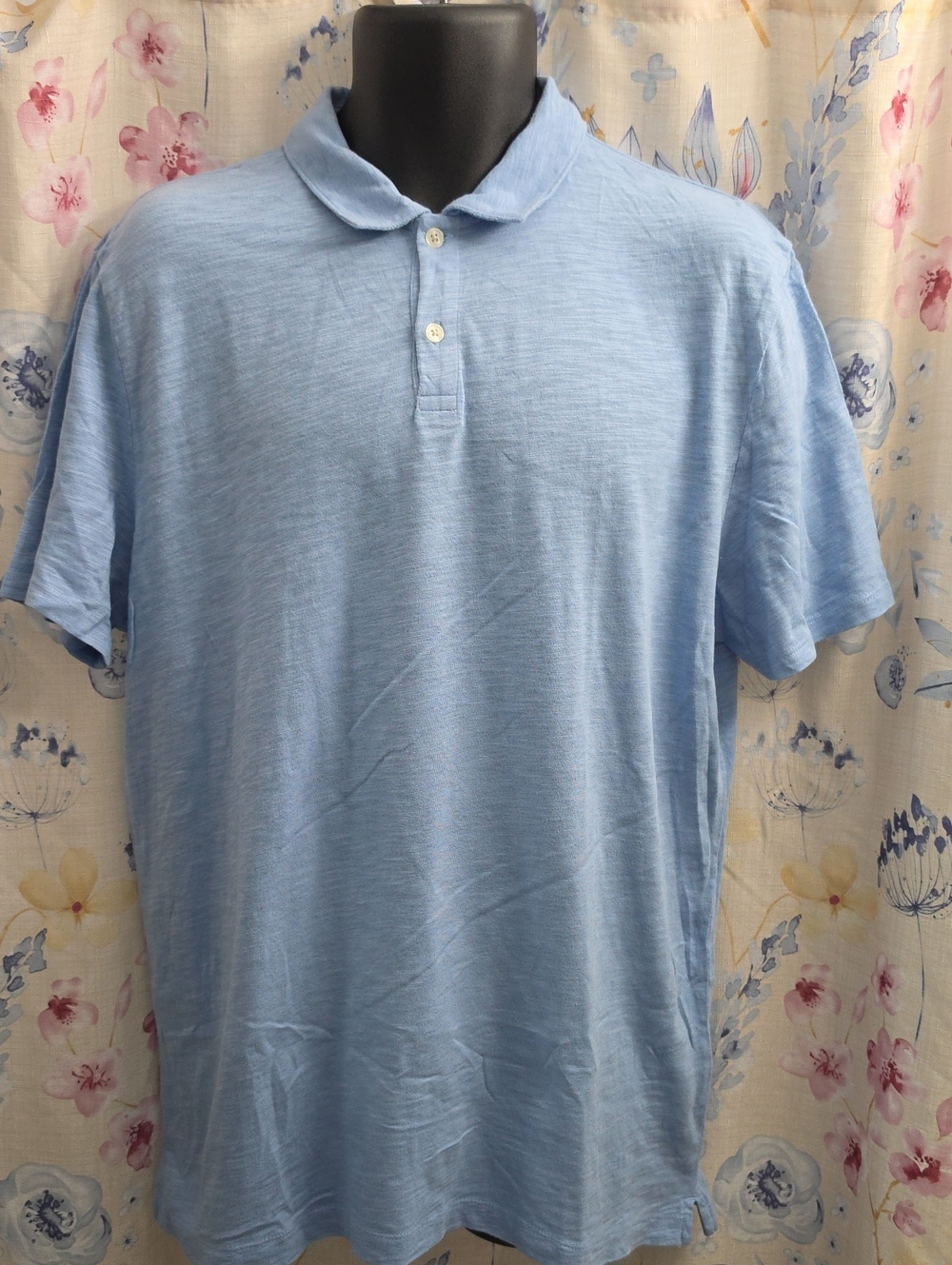 Banana Republic Light Blue Men's Polo
